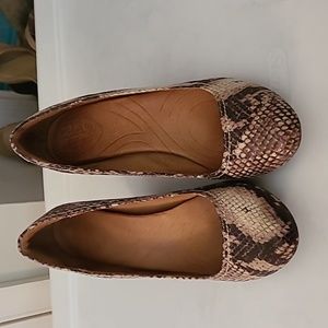 Clark's indigo wedges